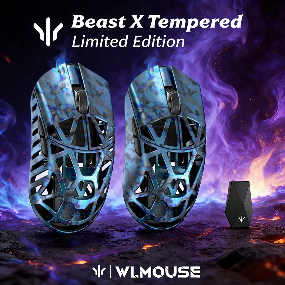 微熱/BEASTY LOVE Limited Edition】WLMOUSE Beast X Series Tempered Magnesium Gaming