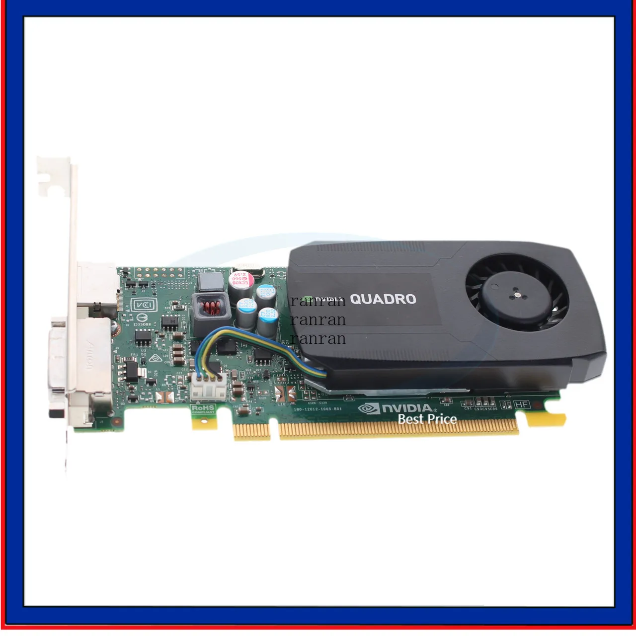 

Видеокарта PCIe для HP 818870-001 Nvidia Quadro K420 2 ГБ DDR3