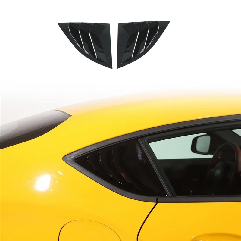 

Rear Window Shutters Triangle Cover Trim For Toyota Supra GR A90 A91 Car Accessories