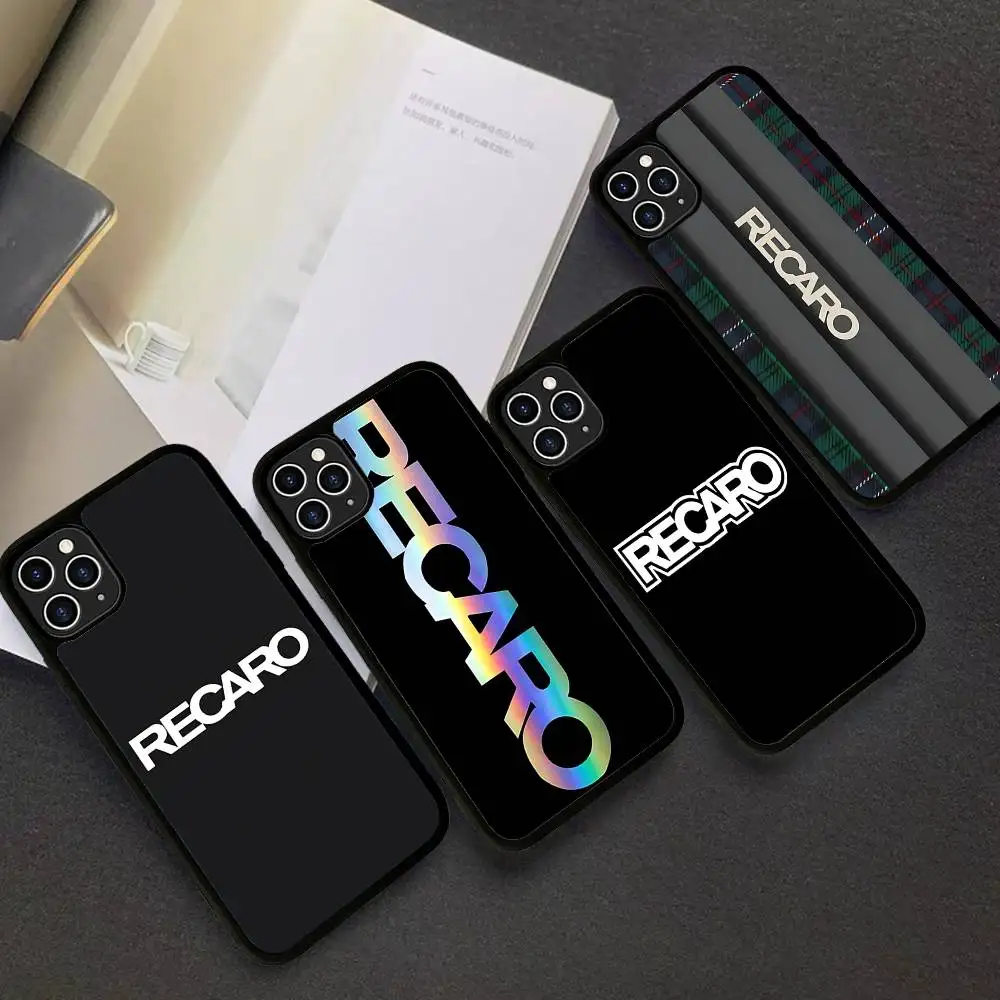 Modische R-Recaros Handyhülle für iPhone 17 Pro 16 Plus 16 Pro Max 15 14 13 12 11 PC+TPU Rückseite