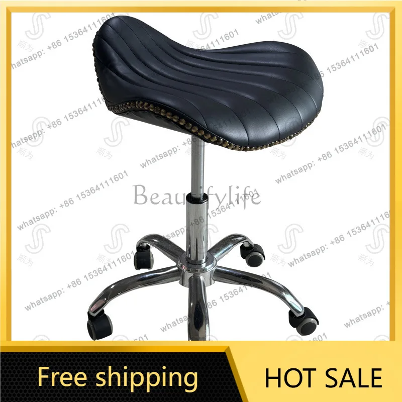 Factory Direct Sales Cross-border Stool Beauty Salon Special Lifting Chair Pulley