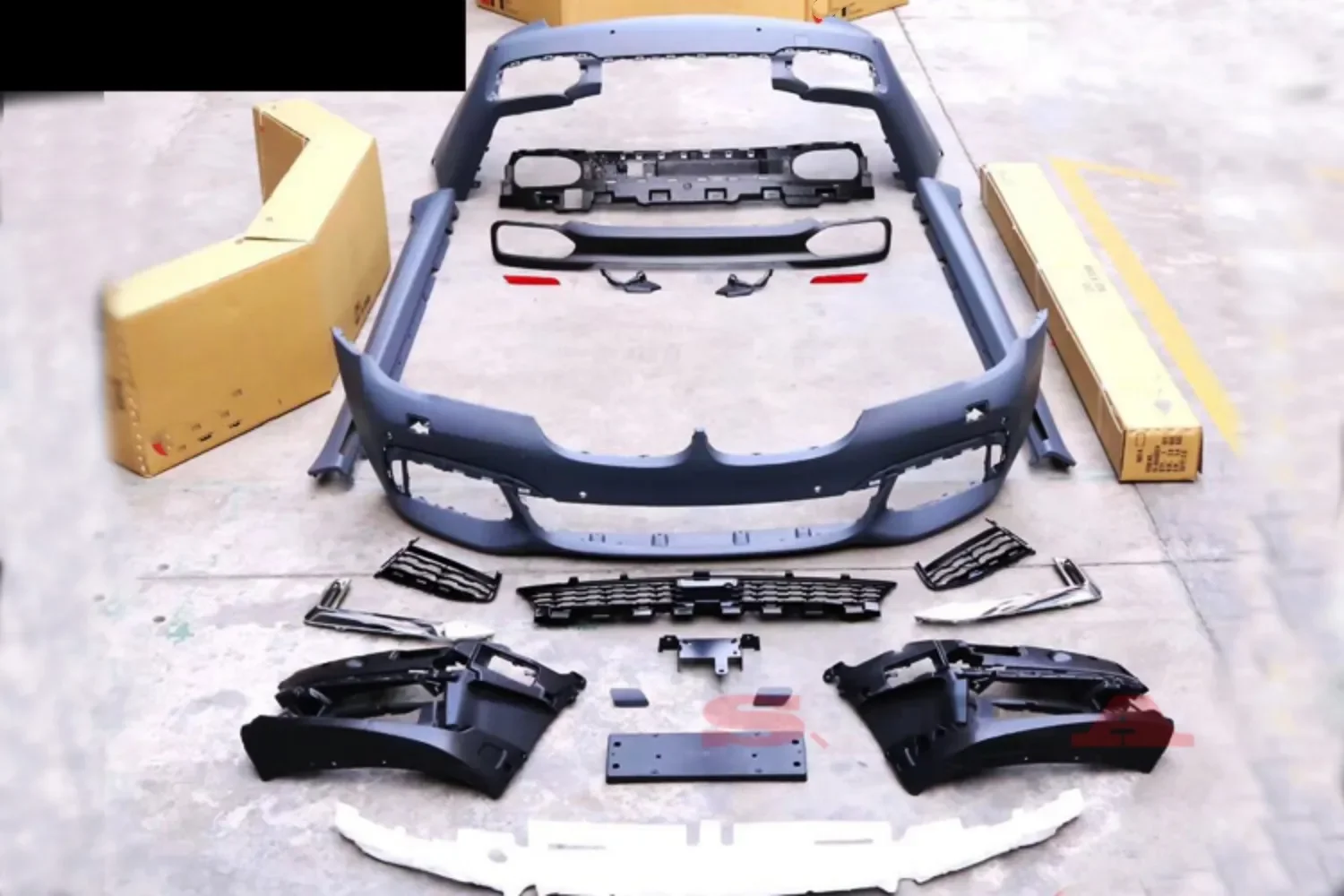 

Car Body kit for BMW 7 Series G11 G12 730 740li Modified 760 Front rear Bumper surround side skirt Radiator grille
