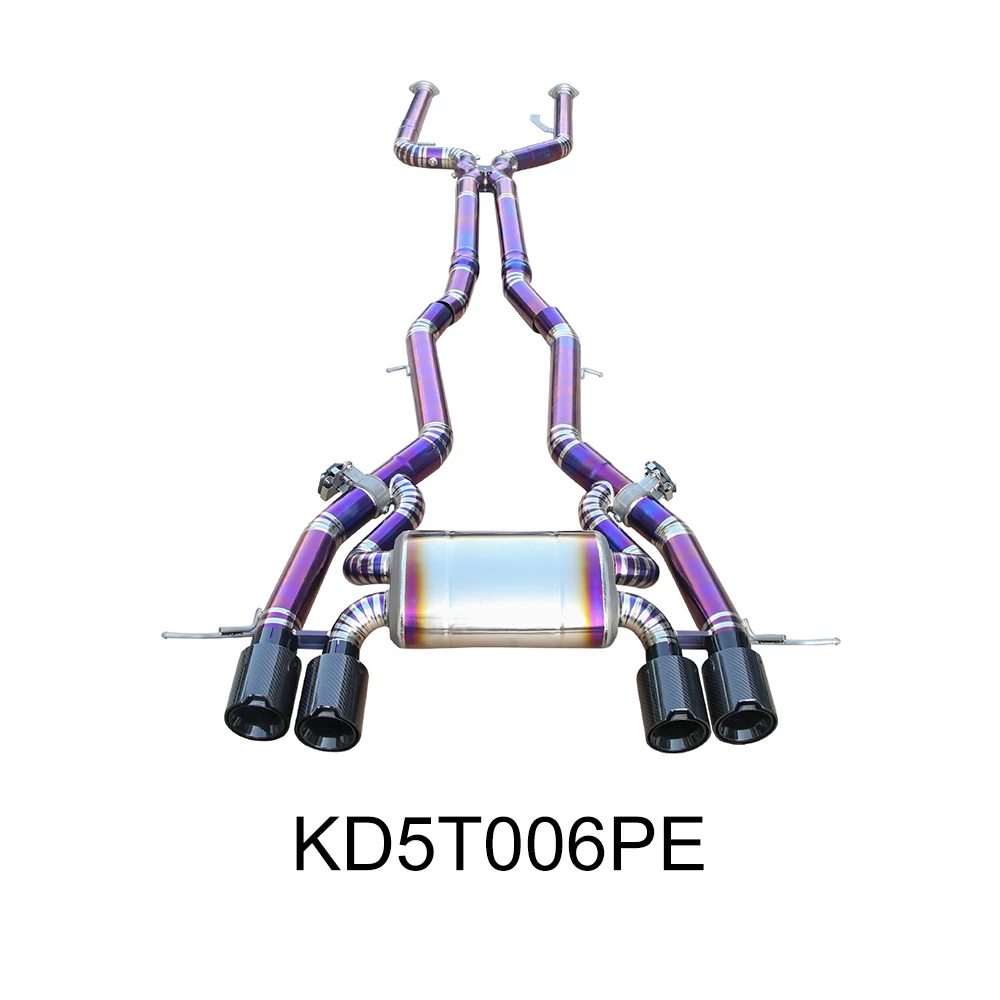 Factory Stock for  G82 G83 M4 G80 M3 Titanium Tuning Exhaust System Muffler  Car Valve Valvetronic Exhaust Catback+ Downpipe