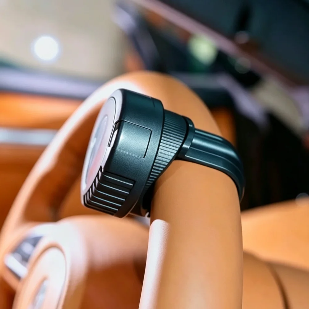 Car Steering Wheel Spinner Knob Clip Type Turning Booster Ball Power Handle Labor-Saving Steering Aid Car Interior Accessories