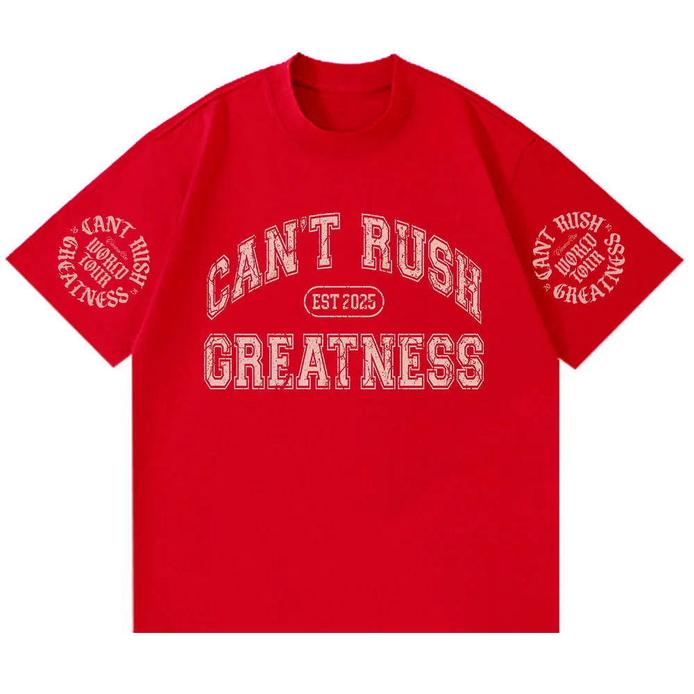 Central Cee CAN'T RUSH GREATNESS World Tour 2025 T-shirt Summer