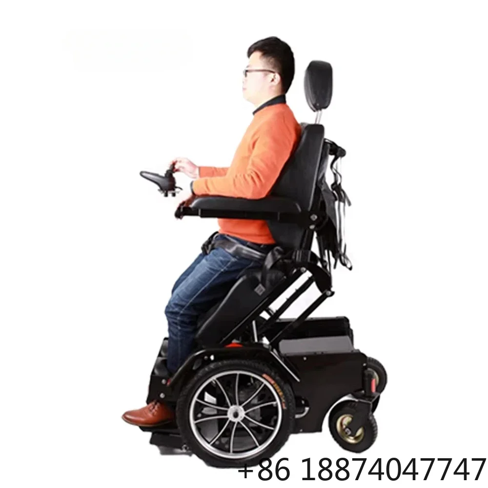 Caremoving Comfortable Car Grade Seat Lie Down Stand Up Standing Power Chair heavy duty Electric  For The Handicapped