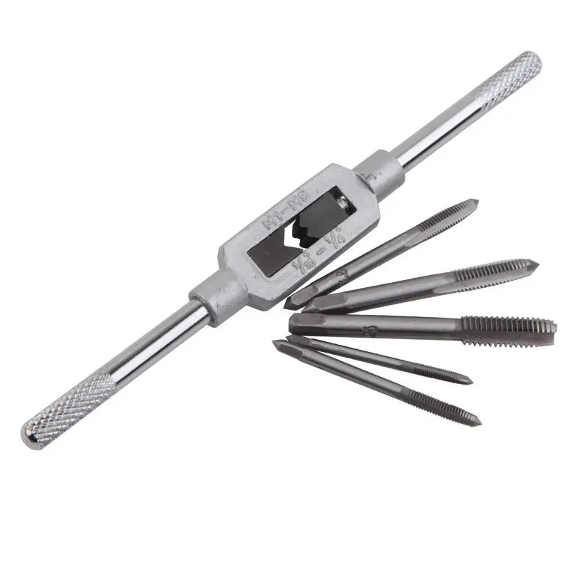 

Tapping tool thread manual tapping hole opener screw hole opener external thread tap M3-M12 tap set