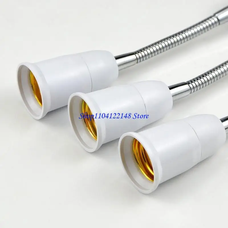 P9FA لمبة محول E27 إلى E27 موسع LED مصباح ضوء قاعدة المقبس تمديد محول #2