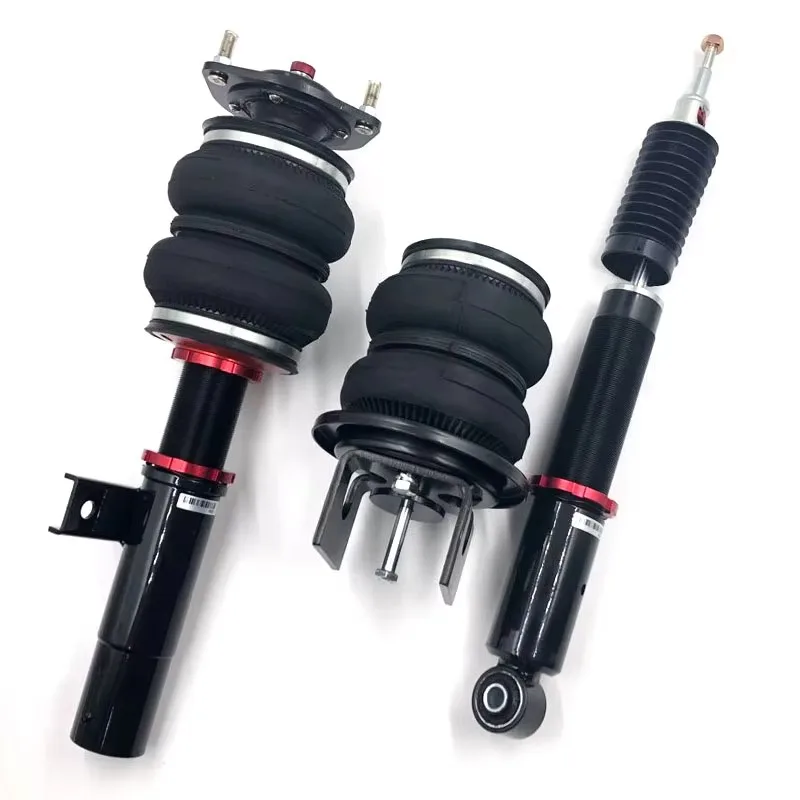 

Air Suspension Kit Adjustable Shock Absorber for Front Rear AirRide Airlift Pneumatics Management