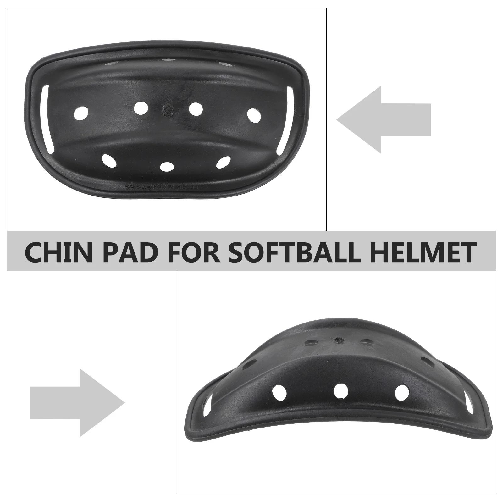 

10 шт., каска, подставка для подбородка, легкий прочный аксессуар, универсальный, подходит для безопасности, строительства, спортивного использования, износостойкий