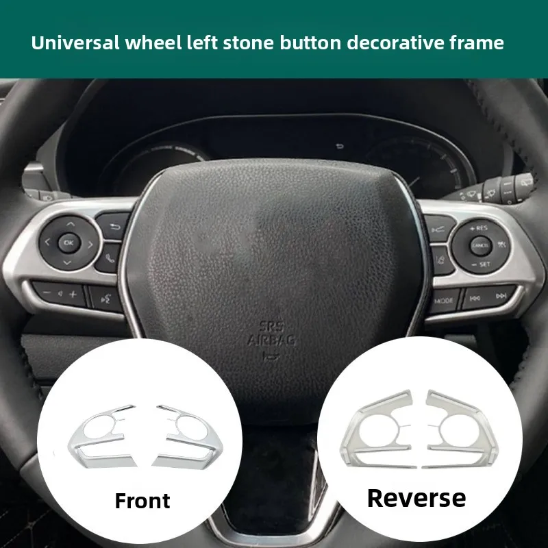 Für Toyota Corolla E210 2019 2020 2021 2022 Auto-Lenkradsteuerung Bluetooth-Lautsprecher-Tasten Rahmenpaneele Zubehör