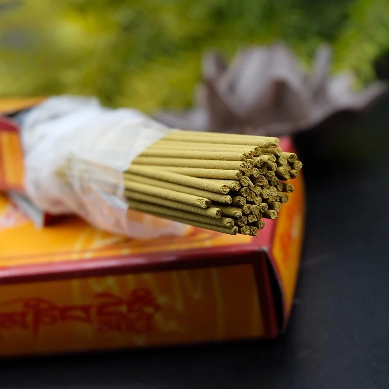 Authentic Natural Incense Sticks/from Potala Palace/Worship Buddha Horizontal Buddhist Halls Home Office Aiding Sleep Joss Stick