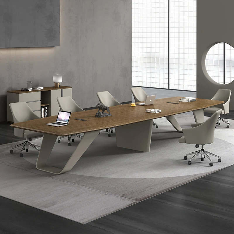 Modern Conference Desk Set For Office Home Office Hotel & School Use-Commercial Grade Melamine Tables