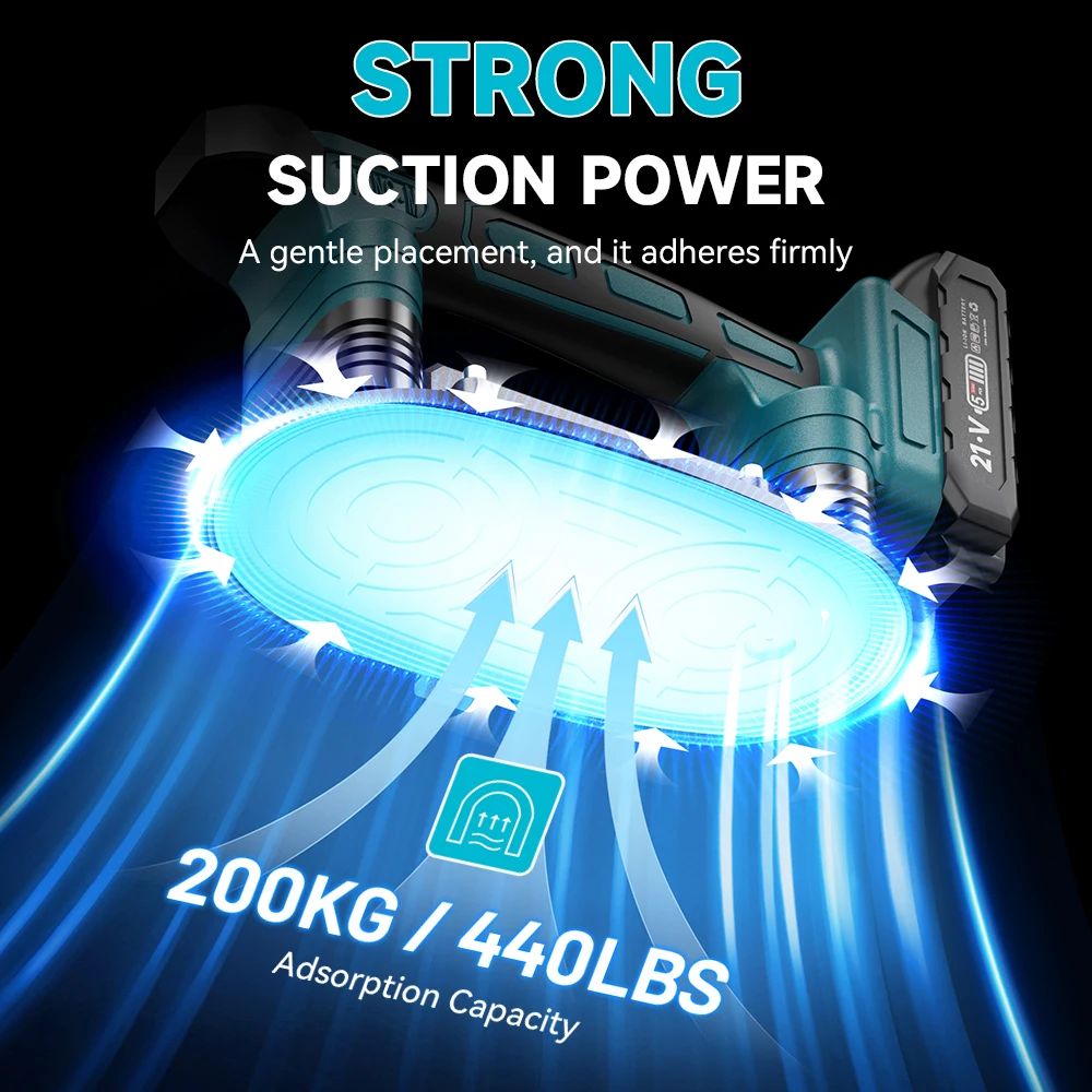 YEARTOP Cordless Tile Laying Machine 9 Speed500KG Tile Vibration Leveling Machine Installation Power Tool for Makita 18V Battery image 4