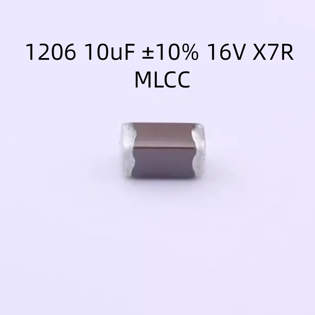 2000PCS/LOT C3216X7R1C106KT000N Capacitor 1206 10uF ±10% 16V X7R MLCC