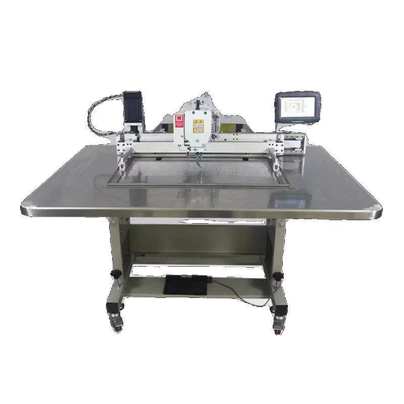 Computer pattern machine shoe upper modification automatic brim sewing machine computer car
