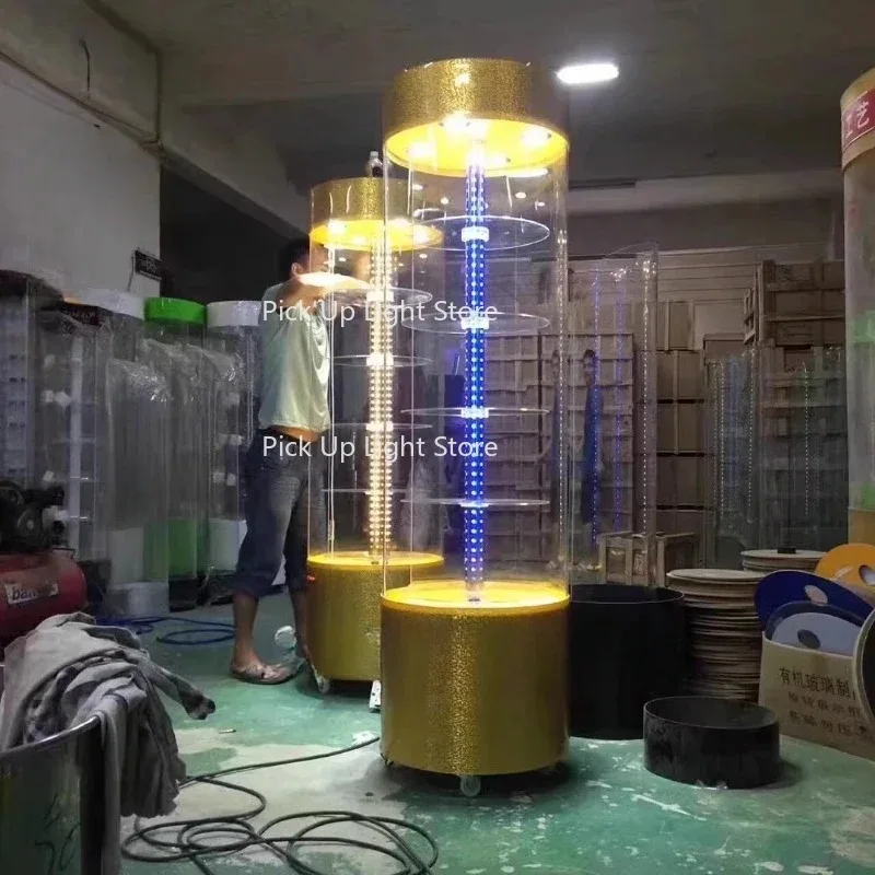 Vitrine en acrylique, vitrine de bijoux et cosmétiques