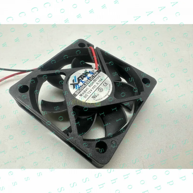 

PP+ 1 PCS Fan 2 wire cooling fan RDH5010S DC12V 0.16A 50*10MM