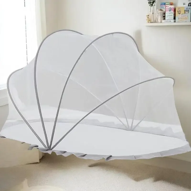

Baby Bed Mosquito Net: Single Pack Undecided Plastics Yurt, Features Foldable Design & Sunshade Cover, Ideal Baby Accessories