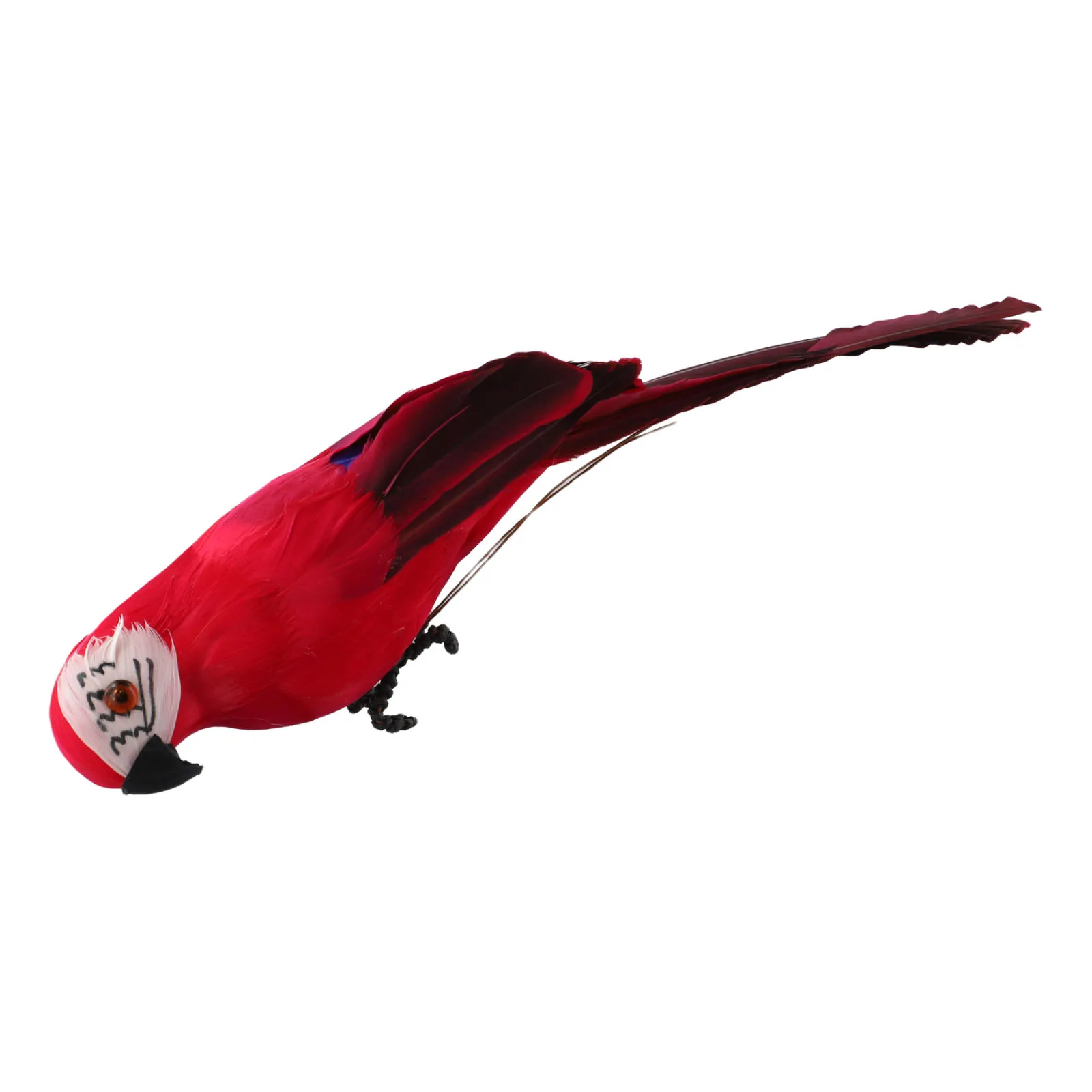 Décor Simulation Parrot Foam Imitation Garden Lifelike 25cm Artificial Fake Feathered Bird Lawn Shoulder Pirate