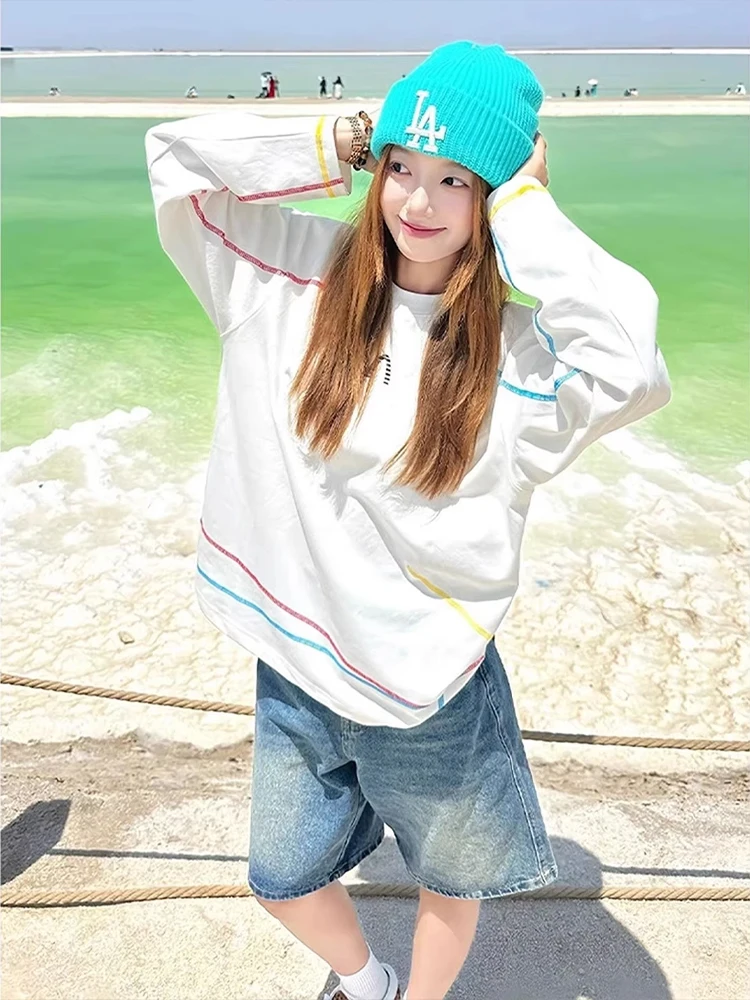 تي شيرت هاسلبلاد لتنس الريشة سريع الجفاف وخفيف الوزن وأكمام طويلة للسيدات لممارسة الرياضة في الهواء الطلق، ملمس صيفي رائع #3