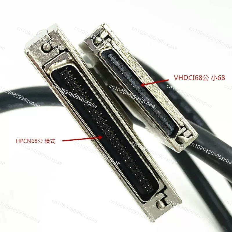 Custom SCSI Cable HPCN68 Male to VHDCI68 Male 68-Pin High-Speed Data Transfer