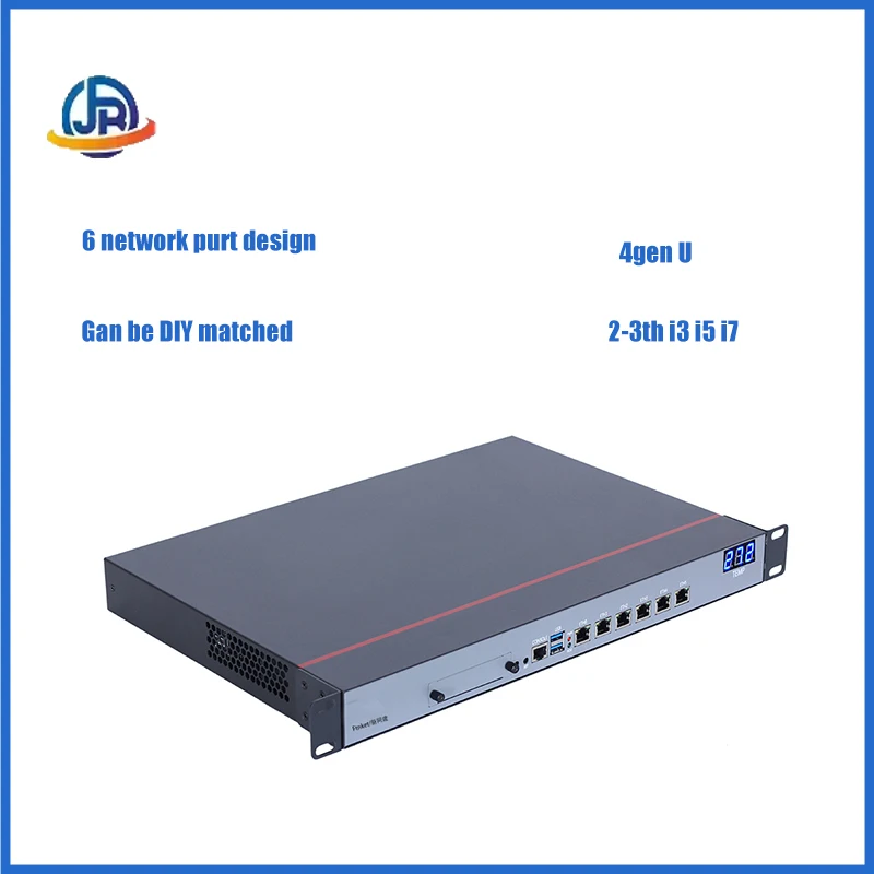 Soft Route LAN-946-6L 6network purt design 4genU Gan be DIY matched 2-3th i3 i5 i7