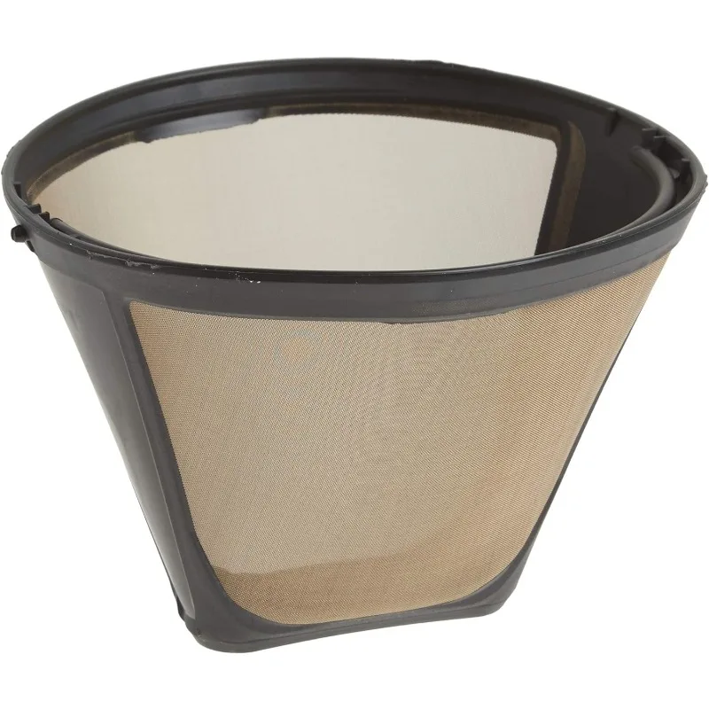 

GTF Gold Tone Coffee Filter, 10-12 Cup Cone, Burr Mill