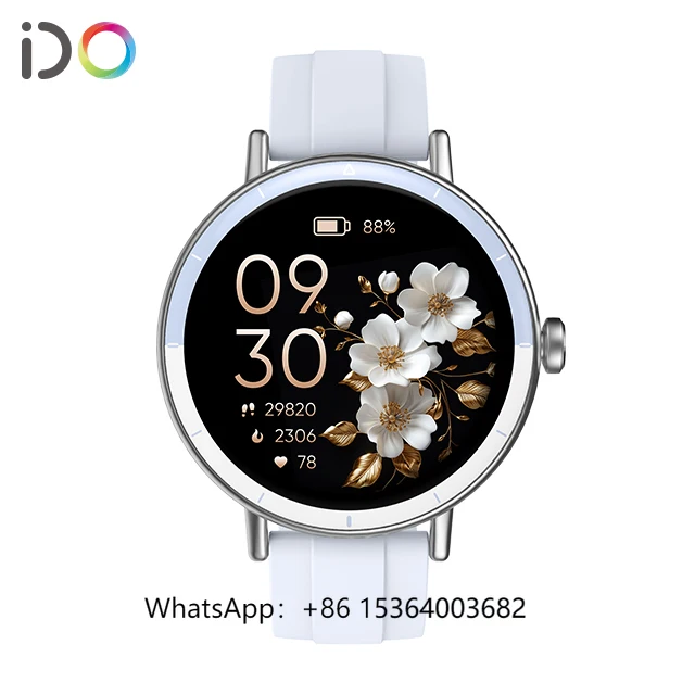 

TJXL-2025 Fashion Women's Smart Watch BT Calling IP68 Waterproof AI Voice TFT Screen for Sport Fitness Tracker Health Monitor iO