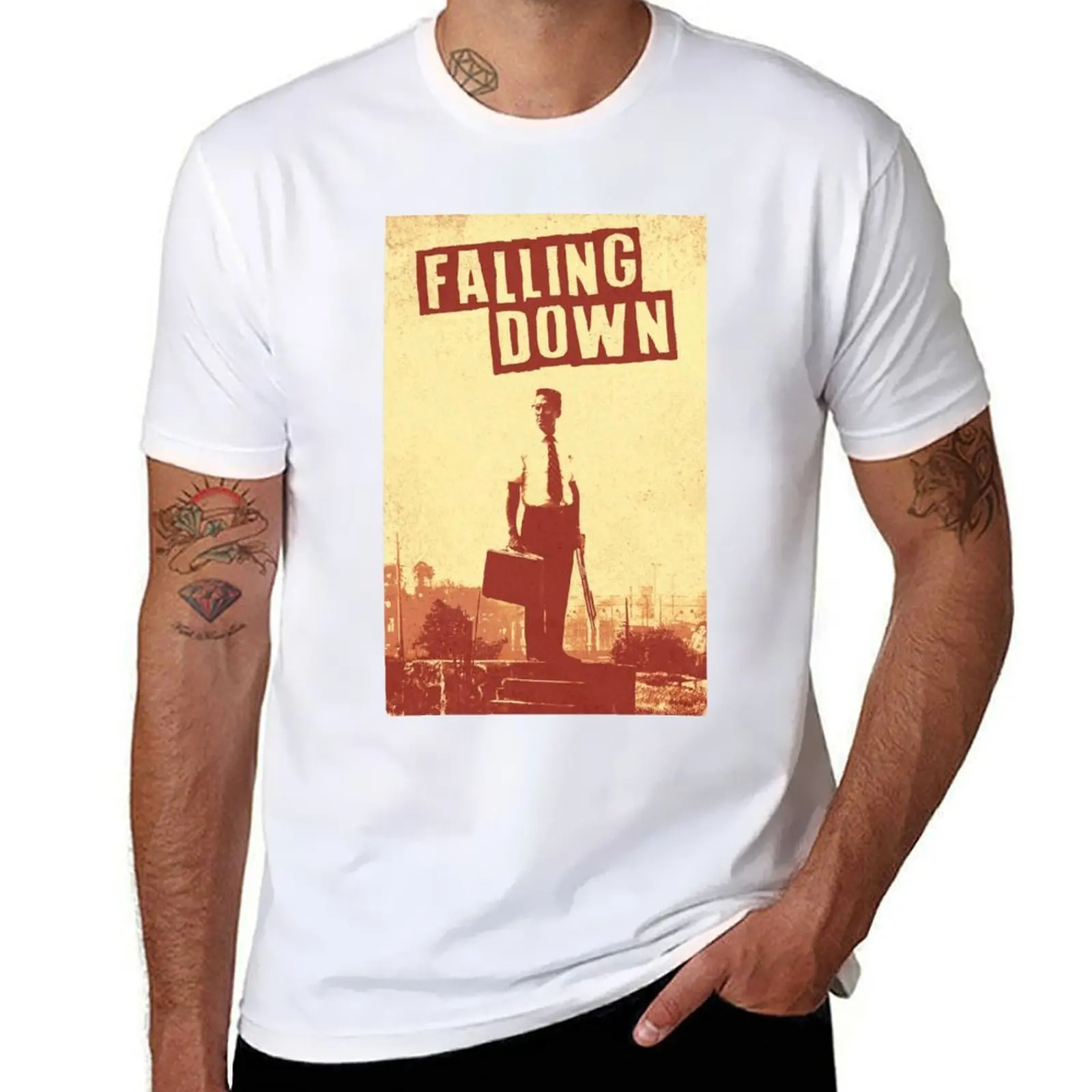 

Falling Down T-Shirt mens graphic t shirts t shirt personalised T-Shirt