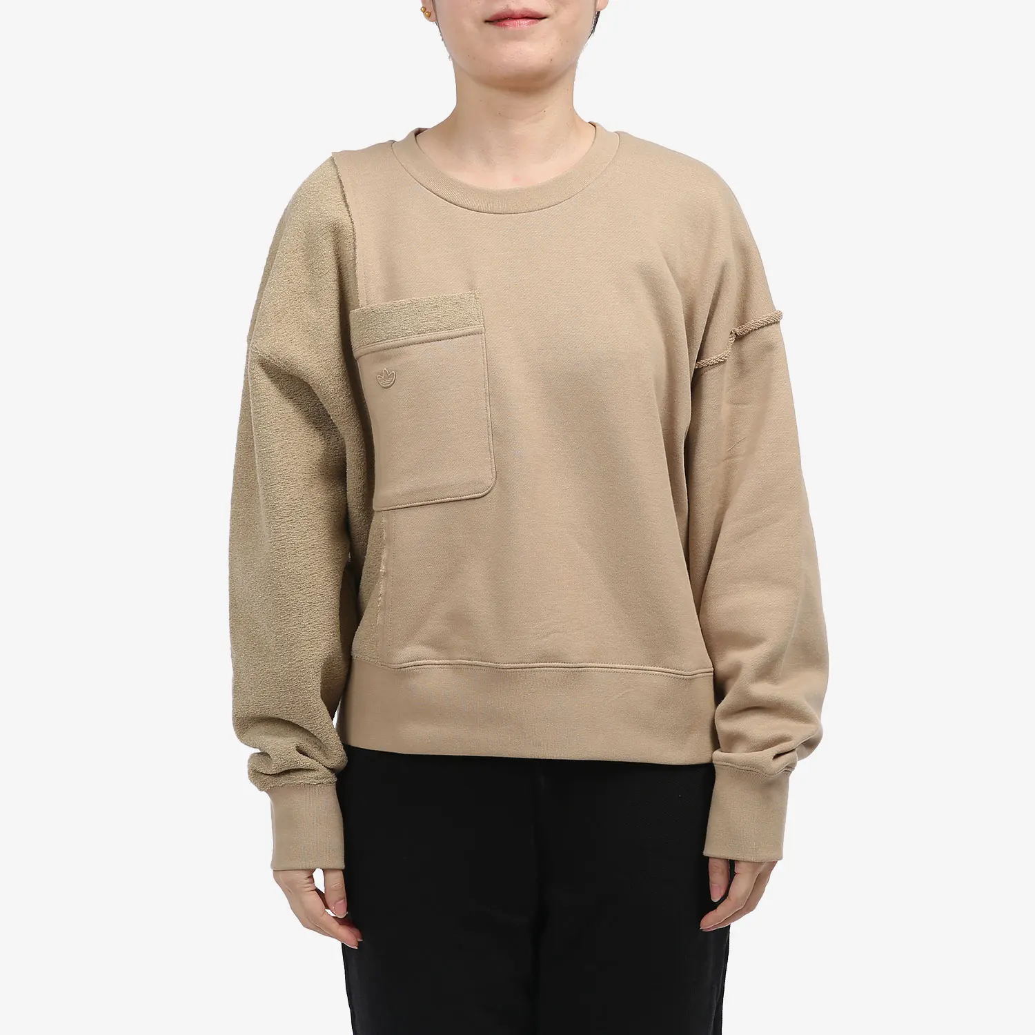 Adidas genuine clover casual women's fashion trend sports hoodie HC0304