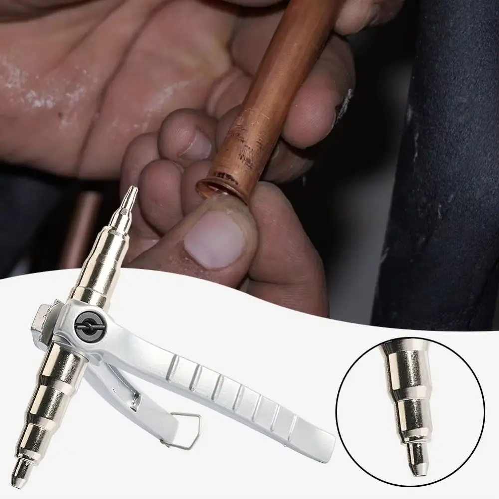 

Ручной расширитель для труб: практичный дизайн, прочная конструкция, инструмент для холодильного оборудования, совместим с мягкой медью, ручной инструмент