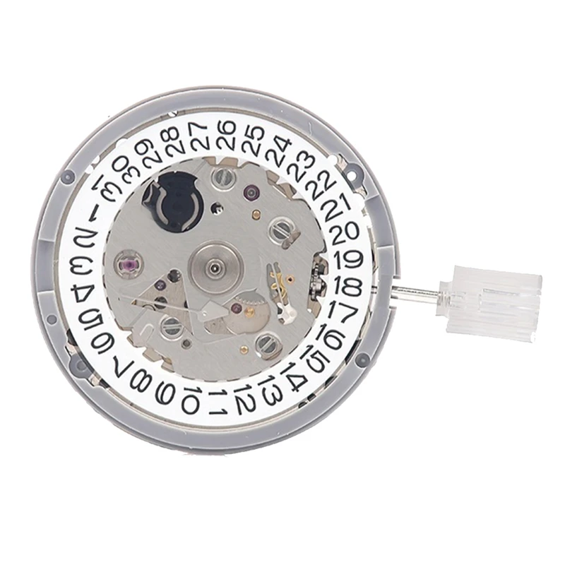 

1 Piece NH35/NH35A 3 O'clock White Calendar Watch Movement High Precision Mechanical Automatic Watch Movement Parts Accessories