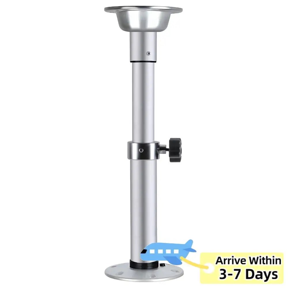 

Multi-Function Table Base Mount with Gas Lift Functional Boats Seat Base One-Leg Lifting System for Boat Yacht Motorhome Caravan