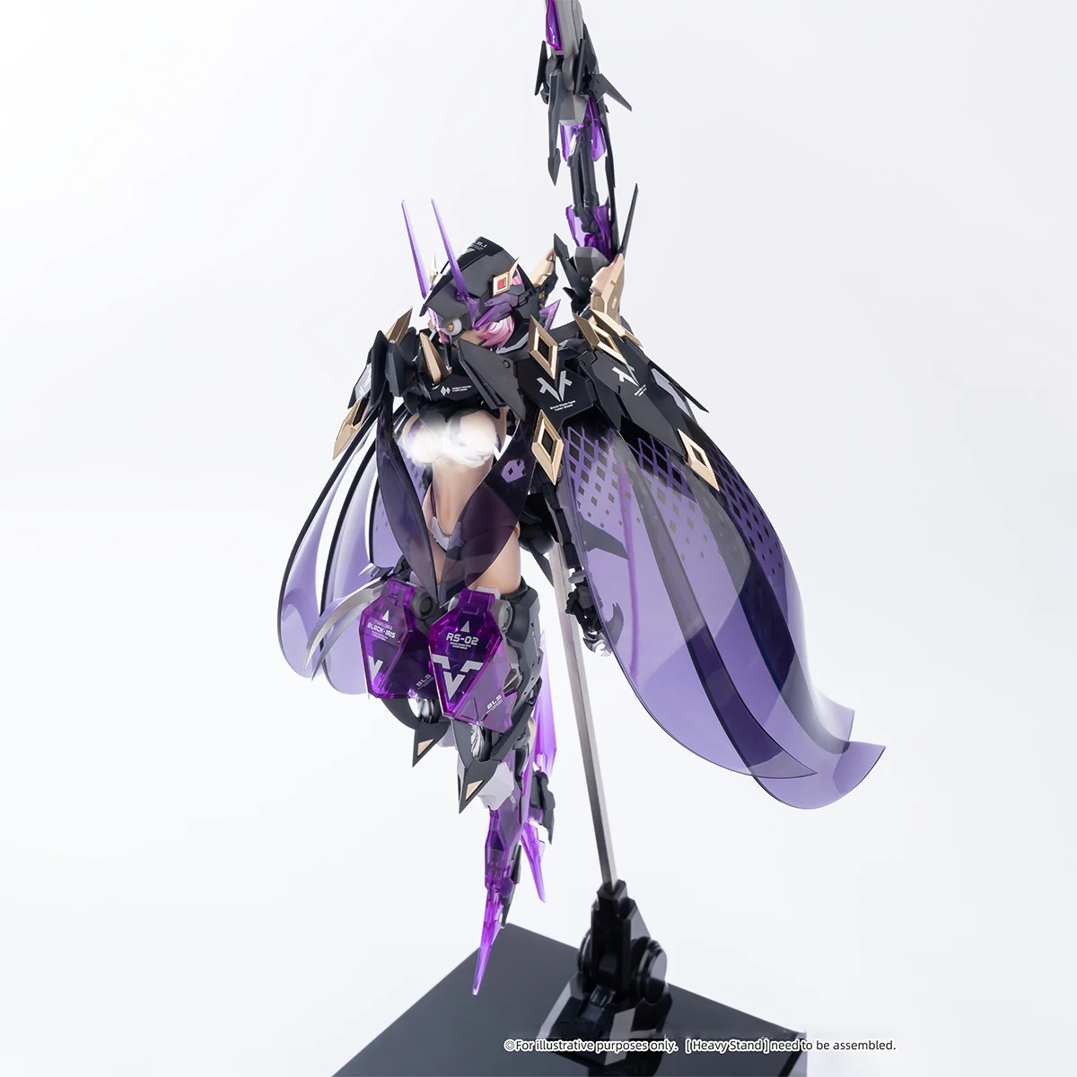 HiPlay Earnestcore Craft 1/10 Rosa Project ECRS-02 Starflower: Figur Aksi Iris Hitam