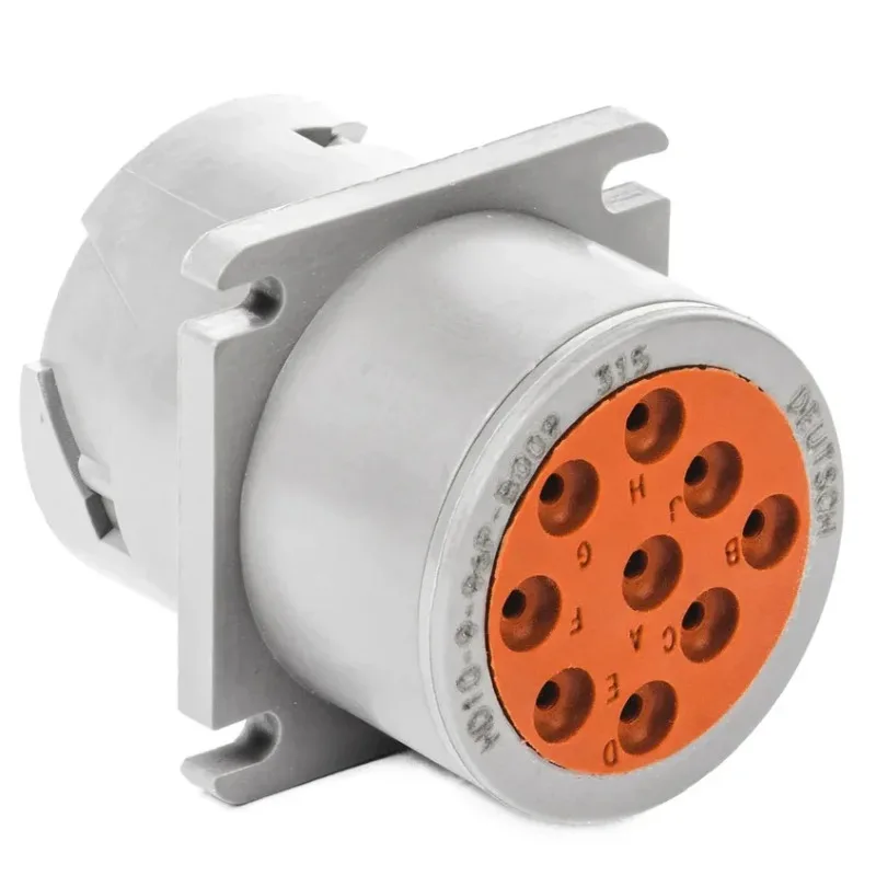 1 Piece, Brand New Original HD10-9-96P-B009 9 Core Round Waterproof Connector, Socket Housing, Panel Mount