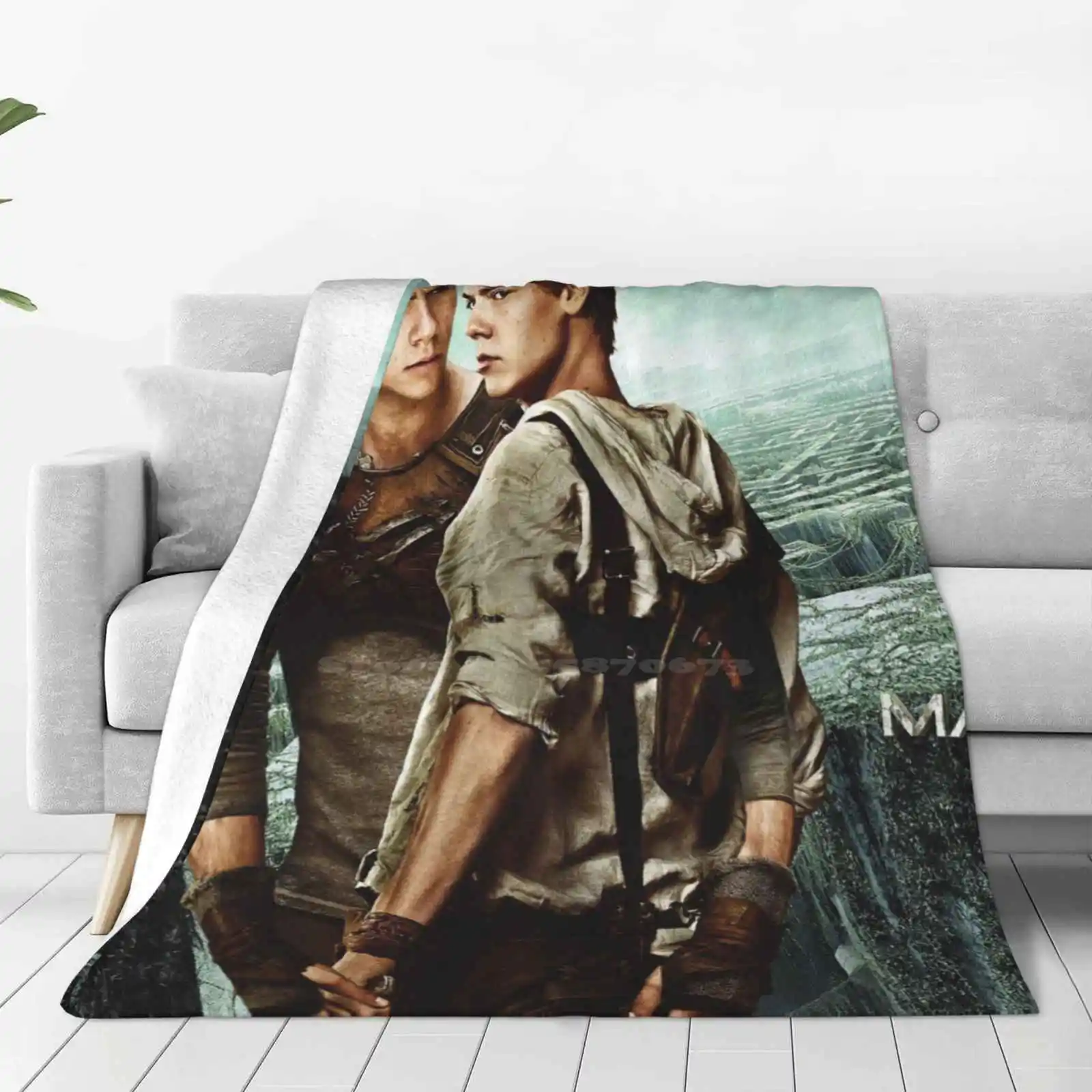 Newt X Thomas-Maze Runner Creative Design Comfortable Warm Flannel Blanket Newtmas Dylmas Auserw ? Hlte Im Labyrinth Movie Yaoi