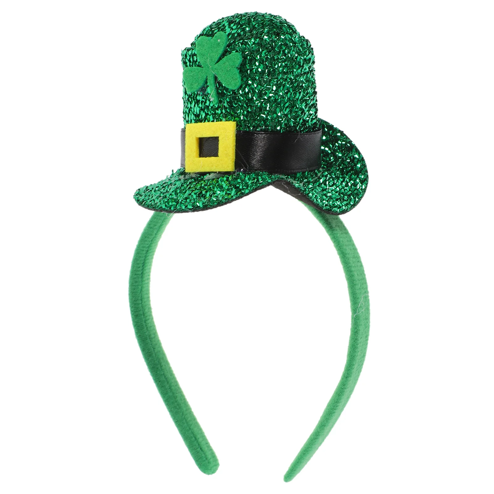 

St Patricks Day Shamrock Headband Durable 3D Hat Hair Hoop Festival Photo Prop Decor St Patricks Day Headband Women Hair Decor