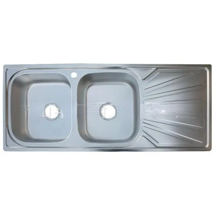 

Двойная раковина, кухонная раковина для овощей, посудомоечная раковина из нержавеющей стали 12050A, полированная раковина, столешница для бассейна, современная простая