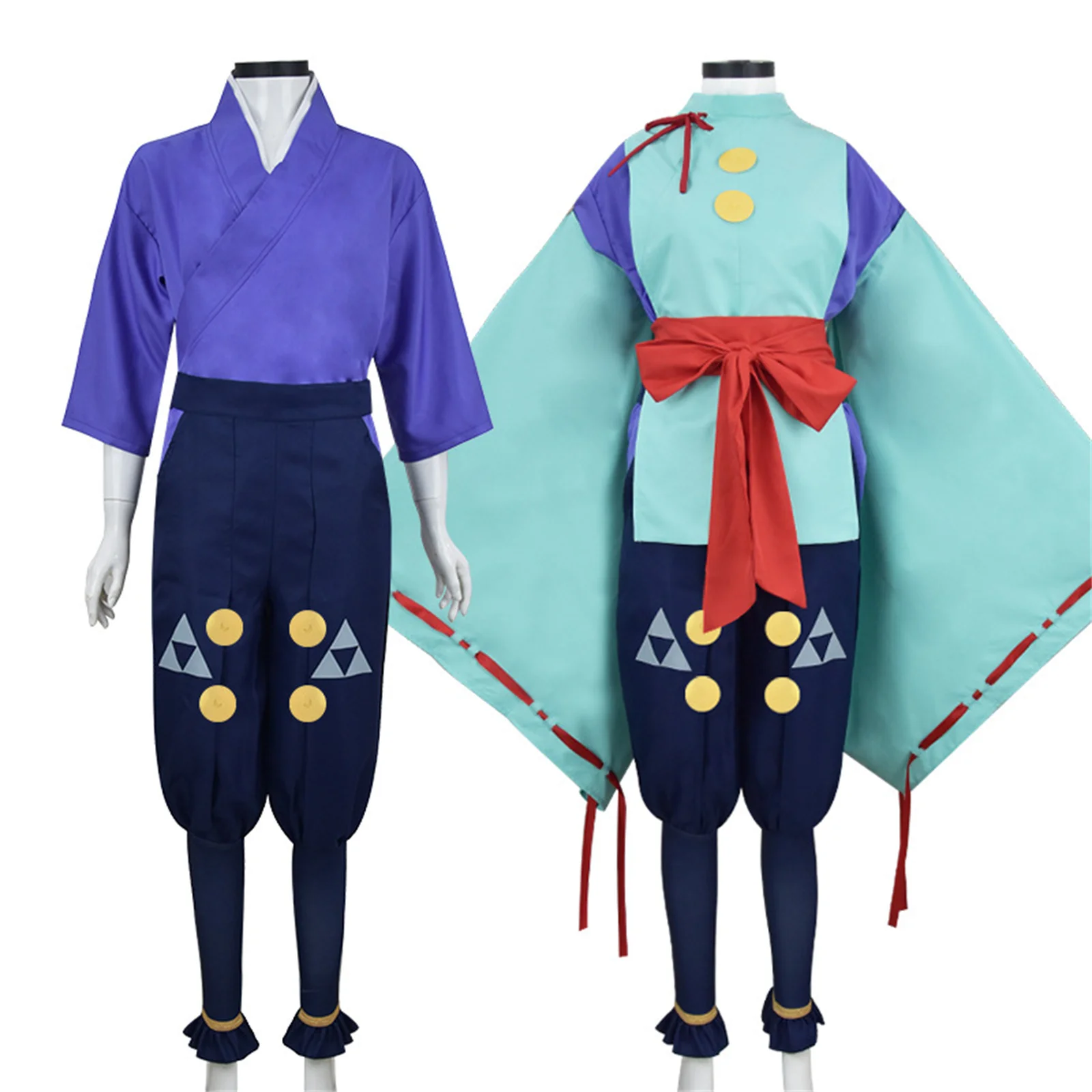 

Tokiyuki Hojo Cosplay Costume Kimono Anime The Elusive Samurai Uniform Chojumaru Elusive Warriors Halloween Party Women Men Prop