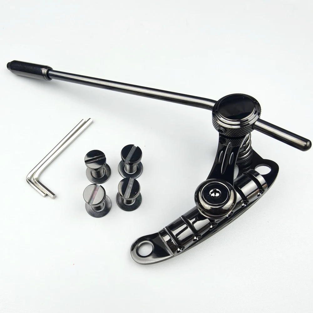 【Сделано в Германии】Les Trem II Tailpiece System Tremolo Bridge Upgrade Tune-O-Matic Стоп-бар Стиль для электрогитары LP SG Jazz