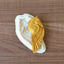 Silicone Mold Horse Kitchen Baking Tools For DIY Wings Pastry Cake Hat Fondant Moulds Dessert Chocolate Lace Handmade Decoration