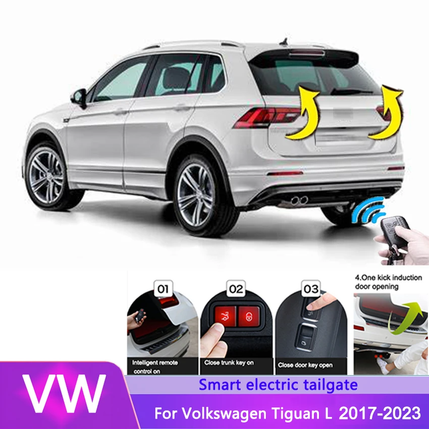 For Volkswagen VW Tiguan L 2017-2023 Tail Gate Door Supports Shock golf Giuli Tailgate Boot Gas Struts Spring car accessories