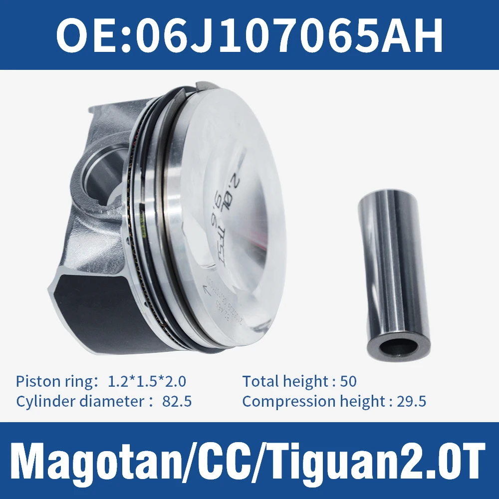 Factory direct price engine piston for vw Magotan CC Tiguan 2.0T 06J107065AH 06H107065AB 06H107065AA 06H107065CH