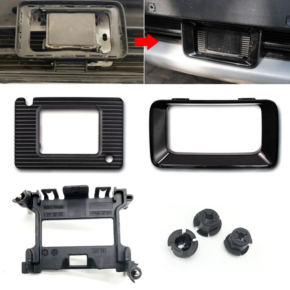 1271321010 Car Front Bumper Adaptive Frame Cover Cap ACC Cruise Module Radar Bracket Buckle For Changan CS35 PLUS 2018-2021