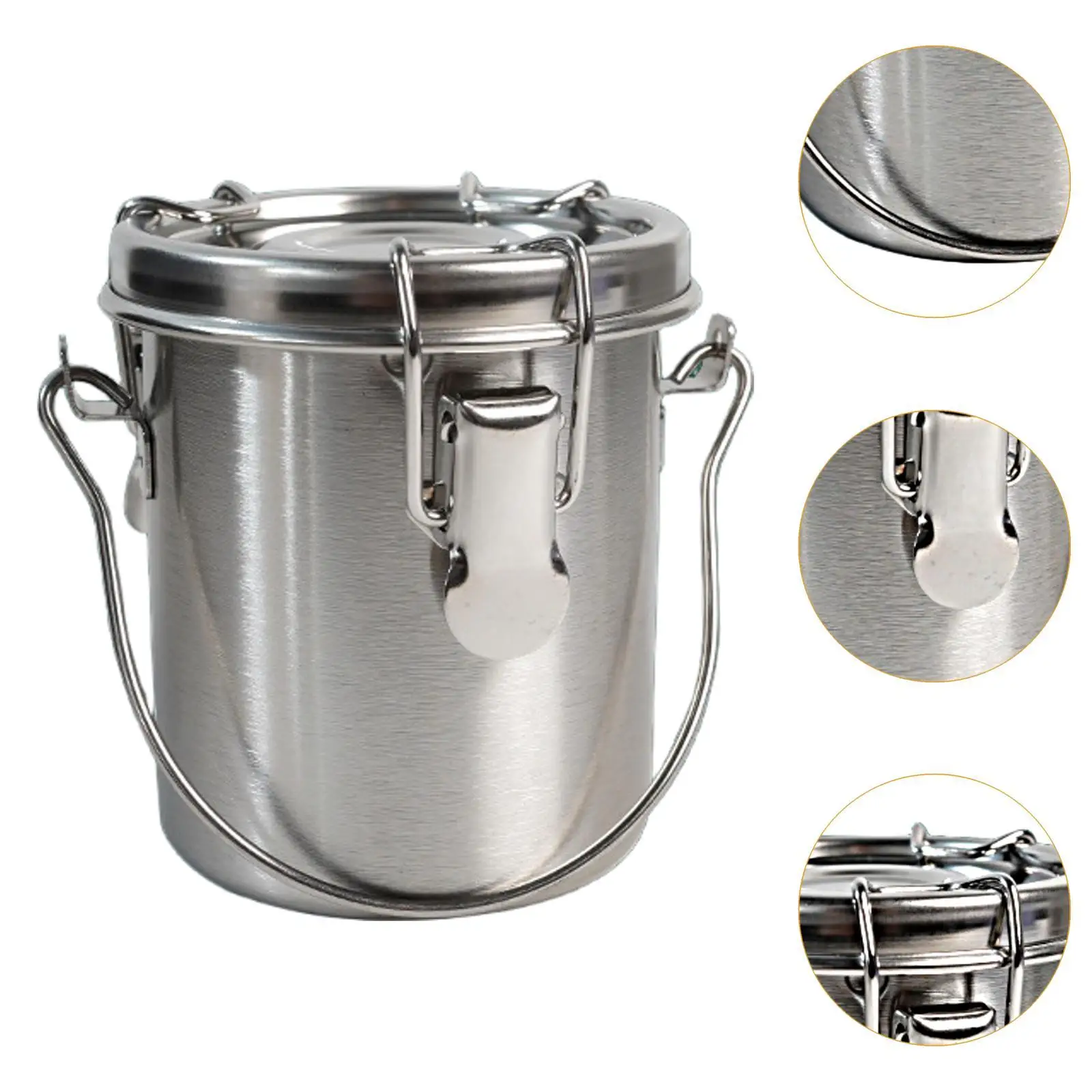 ペイントブラシワッシャー ステンレススチールペイントブラシワッシャー ポータブルアーティスト 蓋とハンドルフィルタースクリーン付き アクリル絵の具用