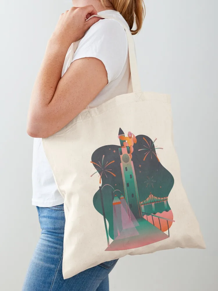 Old Montreal Tote Bag shopper bag woman sacs de shopping personalized tote Canvas Tote Bag