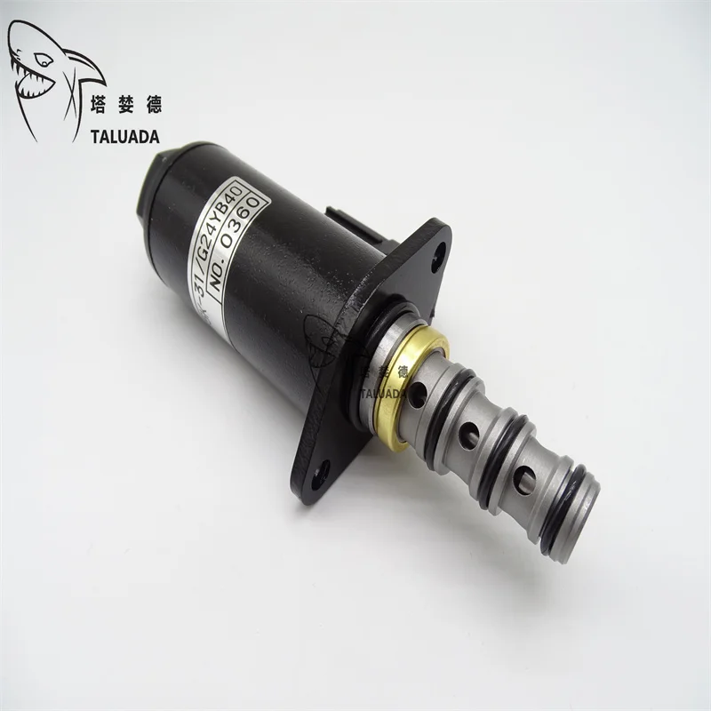 

Kobelco Excavator Parts SK100-3 SK200-3 Rotary Brake Solenoid Valve with Blue Point SK210-8 SK130UR SK250/350-6E High Quality