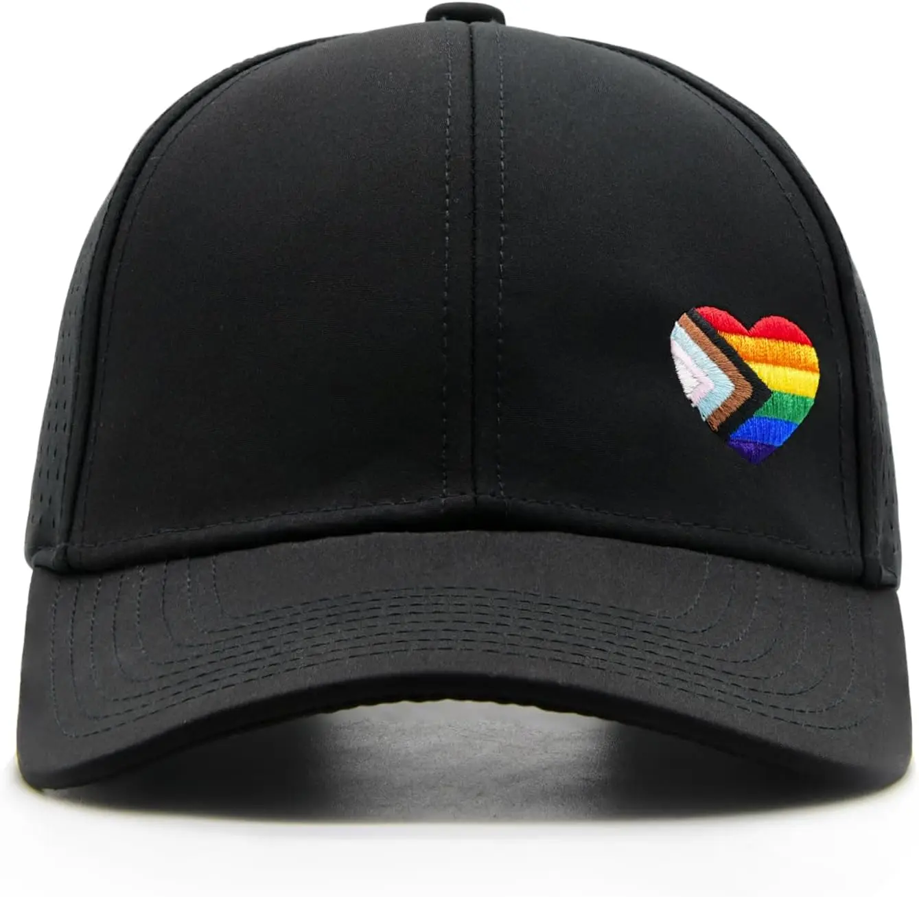 قبعة بيسبول برايد للرجال والنساء، قبعة سائق شاحنة قوس قزح مثليه LGBT سريعة الجفاف