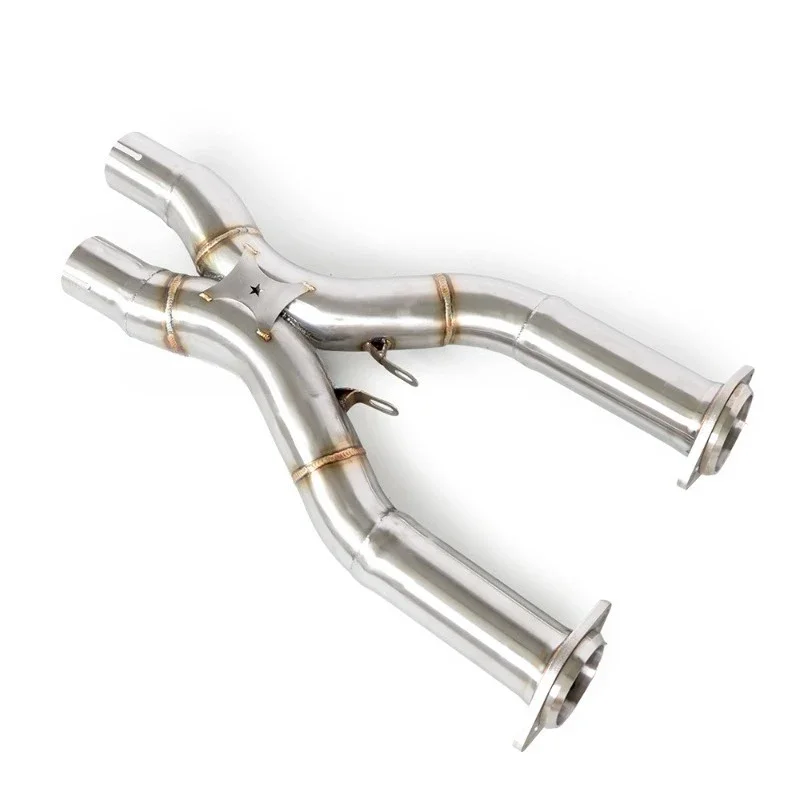 For Ferrari 599 V12 6.0L ALOSI Stainless Steel X Tube Exhaust Automotive Performance Components